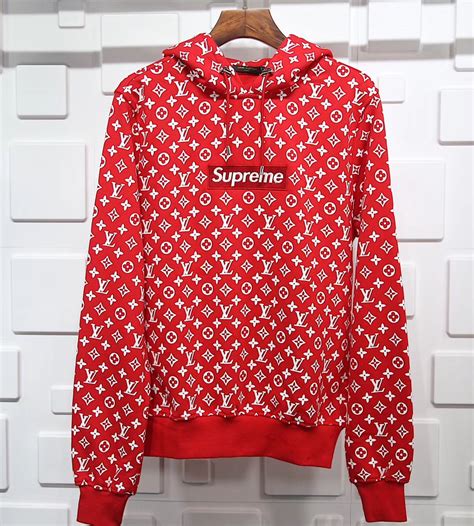 supreme louis vuitton dressing shirt|louis vuitton supreme hoodie price.